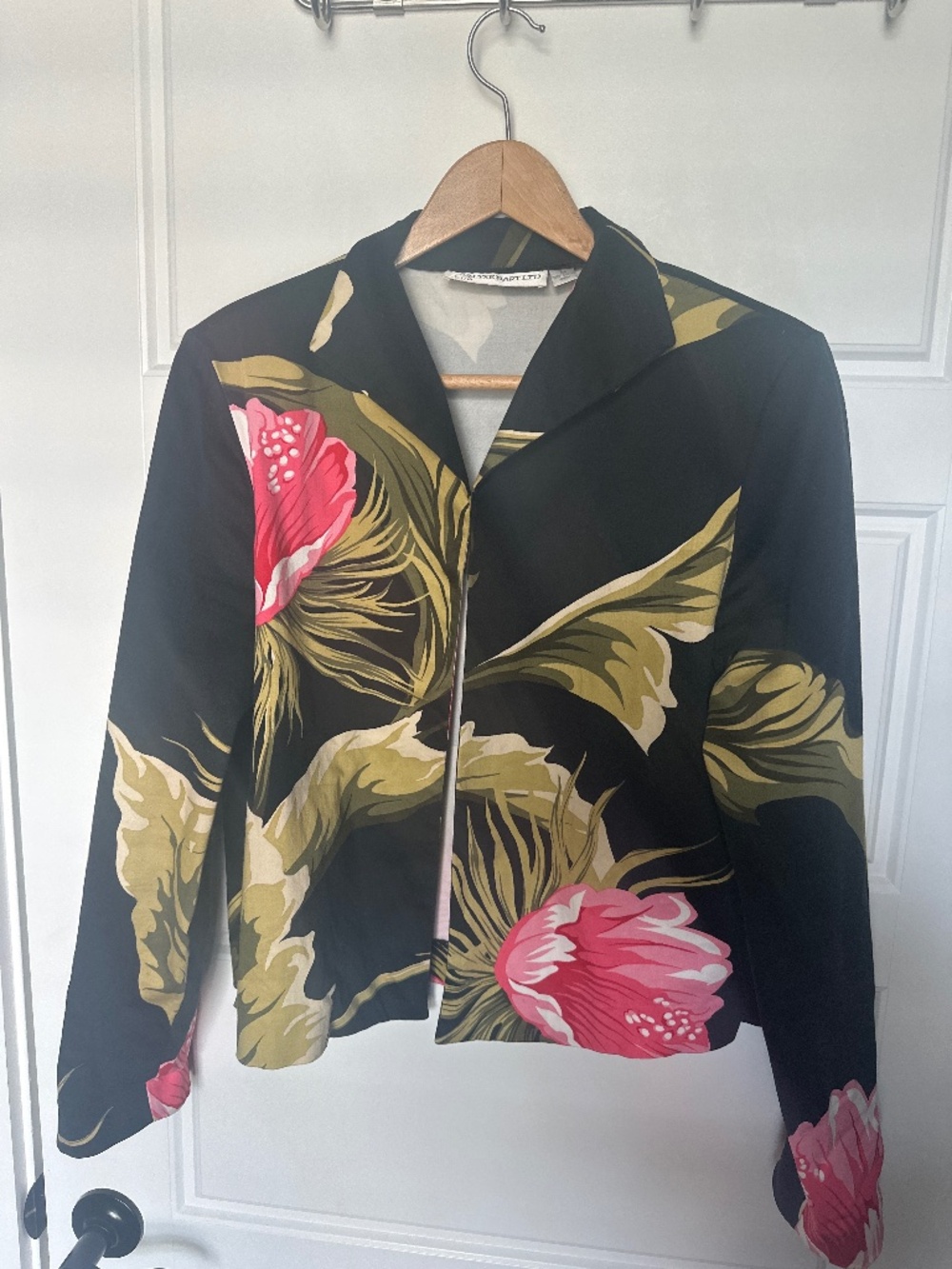 Vintage Hawaiian inspired blazer